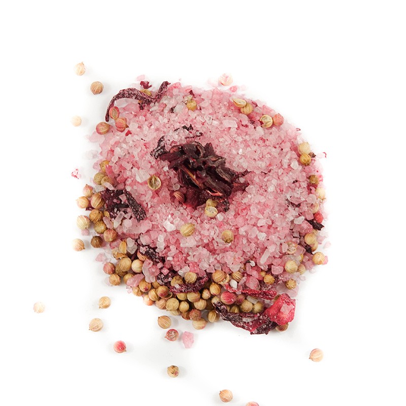 Sel à l’Hibiscus et Coriandre – Assaisonnement Original | Comptoir Familial Sel à l’Hibiscus et Coriandre – Assaisonnement Original | Comptoir Familial