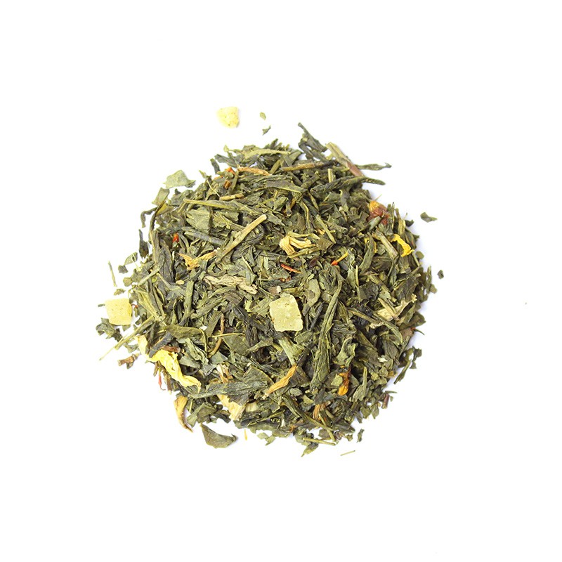 Thé vert Earl grey Bergamote