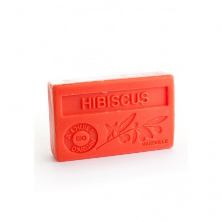 HIBISCUS - Savon huile d'argan bio
