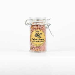 Sel au Piment et Framboise – Saveur fruitée & épicée | Le Comptoir Familial