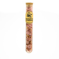 Sel au Piment et Framboise – Saveur fruitée & épicée | Le Comptoir Familial