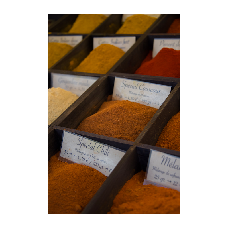 Mélange de 25 épices spéciales pour un couscous réussi! Conditionnement